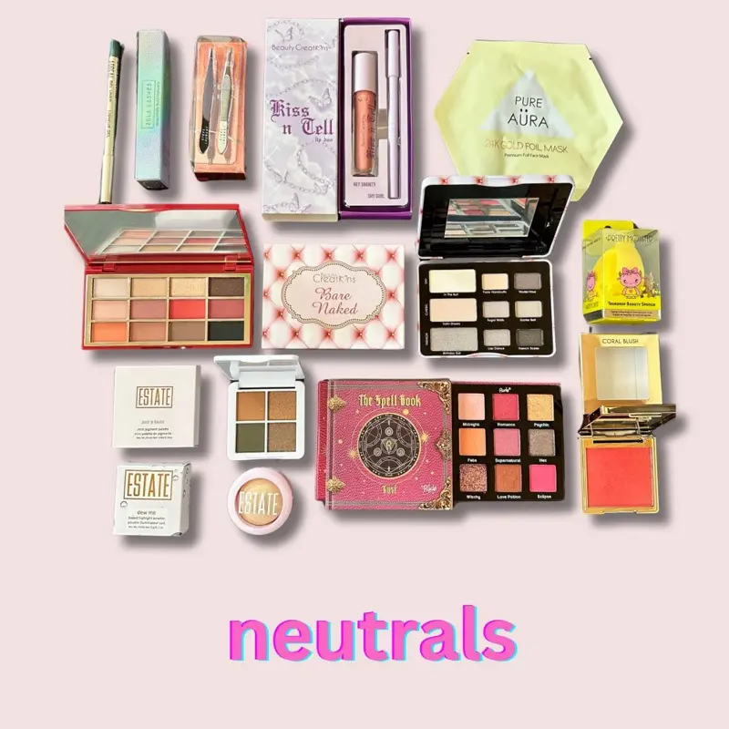 Limited-Edition Makeup Set Kit - Complete Makeup, Glam Assortment, Cosmetics Kit with Mica Powder & Exact Items, Boxed Multi-Pack Supporting Small Businesses & Independent Brands