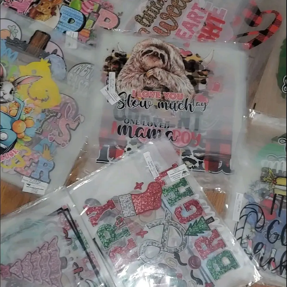 DTF Assorted Bundle - Assorted Designs, Ideal for Crafting and Personalization