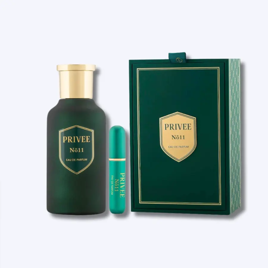 FLAVIA Privee No. 11 Eau de Parfum (edp) - Unisex Adult Fresh Aromatic Citrus Fragrance with Warm Spicy Cinnamon Notes, Luxurious Liquid, 3.4 fl oz Regular Edition, Smelling Good