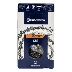 Husqvarna 585550072 Chainsaw Chain 20" C83 3/8 0.050 72 Dl