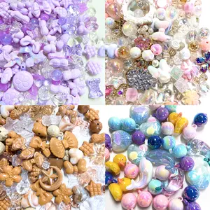 A-Today's Acrylic Bead Mix Crystal Charm for DIY Jewelry Making Adjustable Beaded Design Versatile Crafting Tool Ships from US