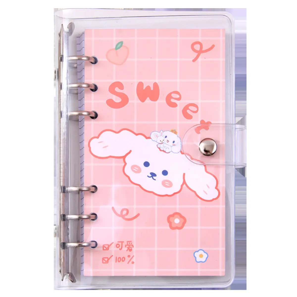 A6 AdorableLoose-leaf Journal, A6 Notebook,Office Notebook,School Notebook