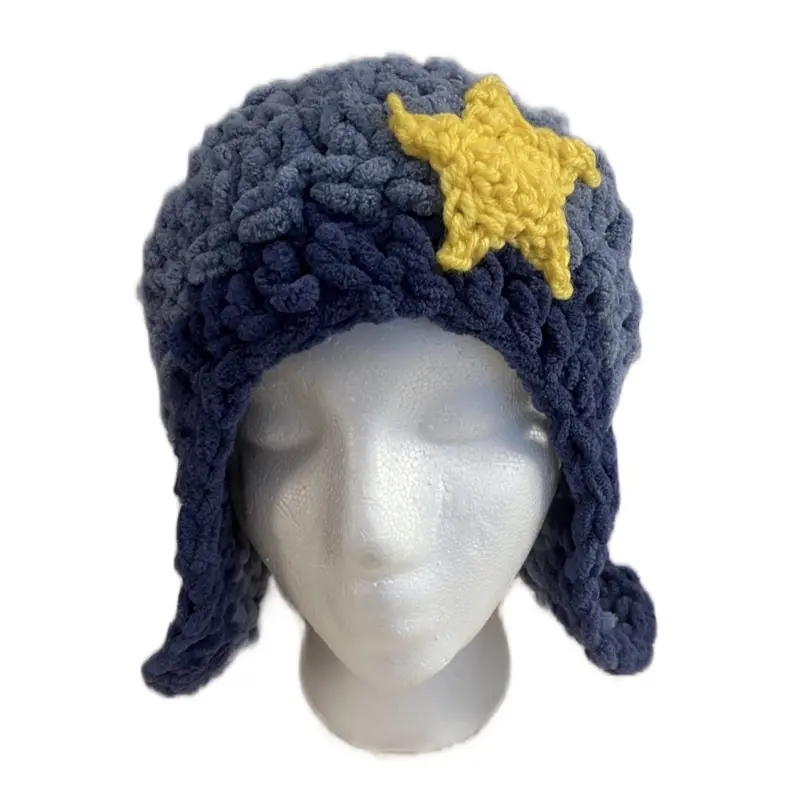 Star Girl Handmade Crochet Beanie