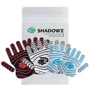 Shadowz Athletic Hand Grips - 6 Grips for Active Use, Durable Design for Enhanced Performance,  Added Grip Strength, Hand Protection, Blister Protection, All Day Wear, Ultra Thin, Light Weight