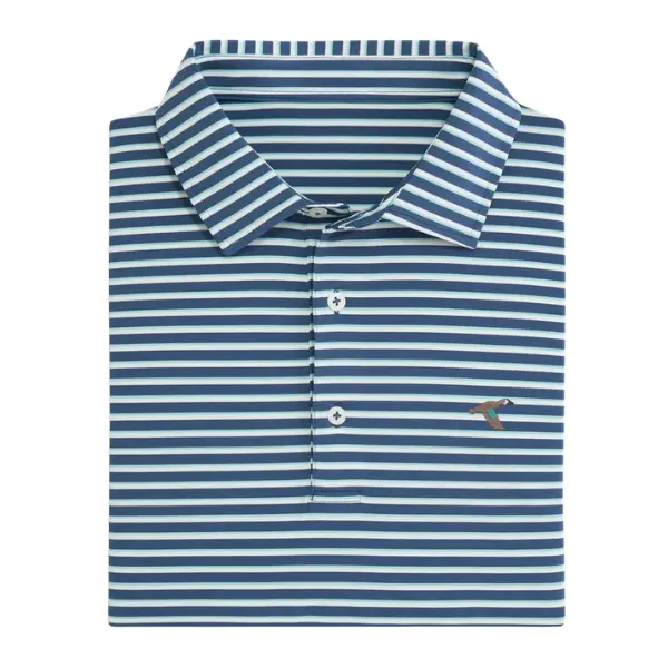 Hardings Men’s Signature Performance Polo – Breathable Golf Shirt for Everyday Sport Style