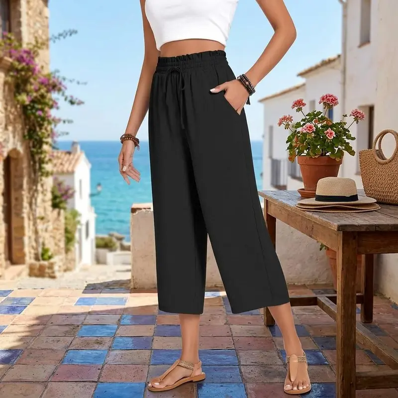 Style Wide Leg Capri Dress Pants Wide Leg Capri Pants Outfit TikTok Shop Style Wide Leg Capri Dress Pants Wide Leg Capri Pants Outfit TikTok Shop