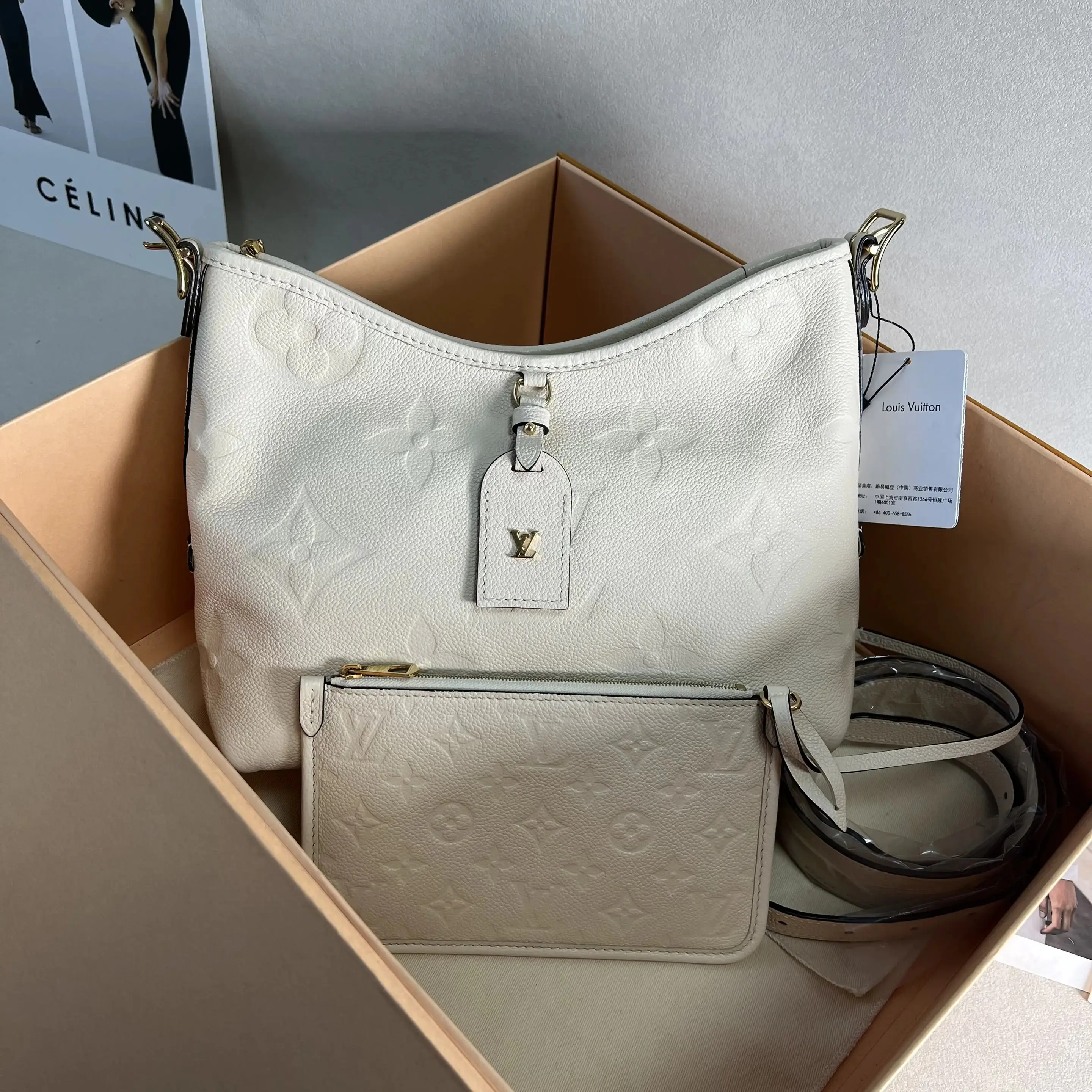 Pre-owned Louis Vuitton CARRYALL Small Handbag 0808Re/C8358115385