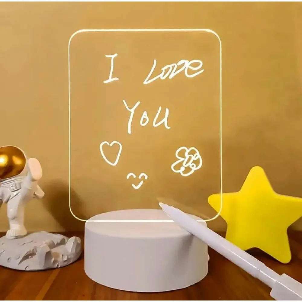 LED Message Board Night Light