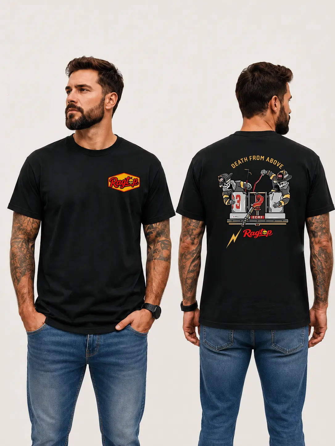 [Graphic T-Shirt] 100% Cotton - Project Torque Street Truck T-Shirt, Red Performance Pickup Drag Racing Graphic Tee, Turbo Truck Inspired Automotive Lifestyle Apparel Gift for Truck Enthusiasts, Shirts for men