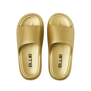 Arria Chrome Cloud Slipper – Lightweight Cushioned Slides, Anti-Slip, Indoor & Outdoor