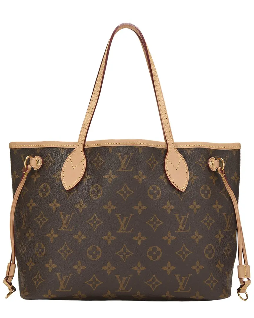 Louis Vuitton Brown Monogram Canvas Neverfull PM (Authentic Pre-Loved)