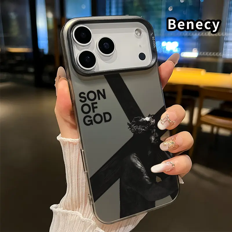 Case for iPhone 17 Pro Max Air Path of Faith IMD Polycarbon Shockproof Rugged Durable Mobile Phone Cover for Male
