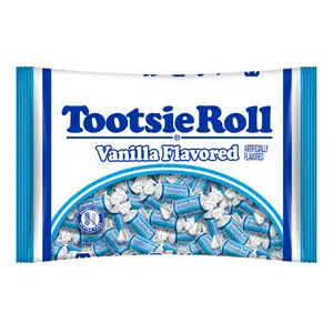 Tootsie Roll Vanilla Midgees 1 Lb Bag – Limited Edition Chewy Vanilla Candy | Gluten-Free, Retro Treats, Party Favors