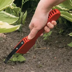 Garden Weeder, Durable Plastic Weeder, Handheld Weeding Tool, Weeding Tool for Garden, Garden Tool for Weeding & Soil Removal