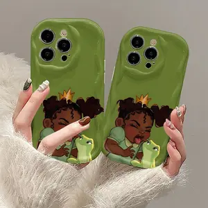Princess And The Frog Phone Case - Suitable for iPhone 17 Air 16/15/14/13/12/11 Pro Max/Plus/, Shockproof Camera Protection, Comfort-Grip TPU Cover,  Cartoon Design, Officially Licensed.