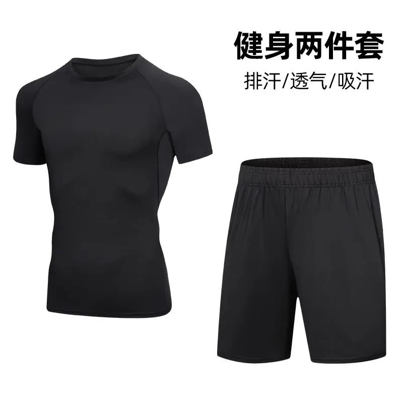 Black short sleeved 215+322 shorts