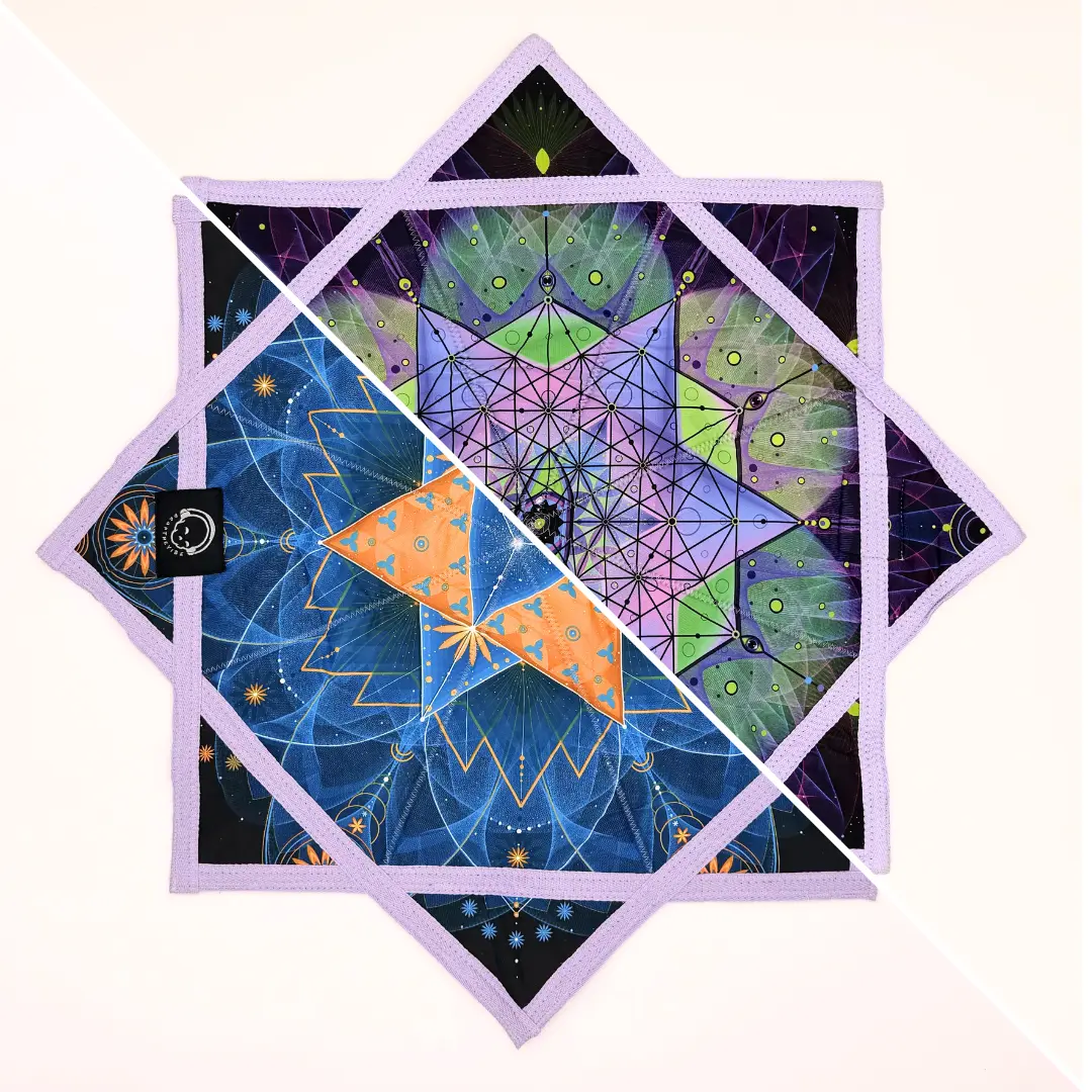 Double-Sided Purple Divine FlowStar