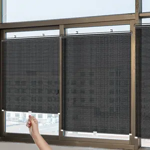 Sunshade Heat Insulation Window Curtain Screens Summer Home Office Anti-uv Roller Shutter Car Front Windshield Retractable Visor