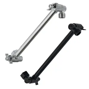 Adjustable Shower Head Extension Arm, Easy Installation Shower Head Extension Arm, Bathroom Fixture Accessories for Home Use, Shower Head Replacement