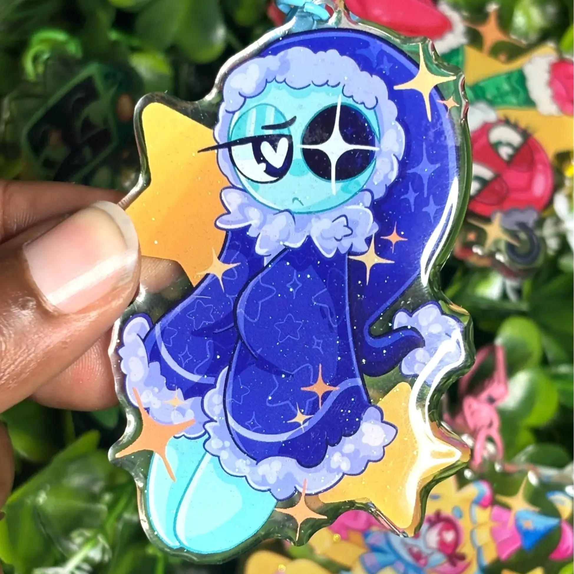 Dandy World Toon Keychain | Vee, Yatta, Astro, Bobbette | Dandy's