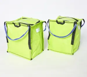 Durasack Set of 2 Everyday Use Zipper Top Tote 2.0