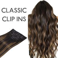 #1B/6/1B Balayage Natural Black to Chestnut Brown