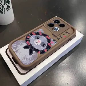 1 Piece Note40 Pro 5G See U Silicone Case For Infinix Note 40 Pro 5G With Lightweight Features Suitable For Fashion