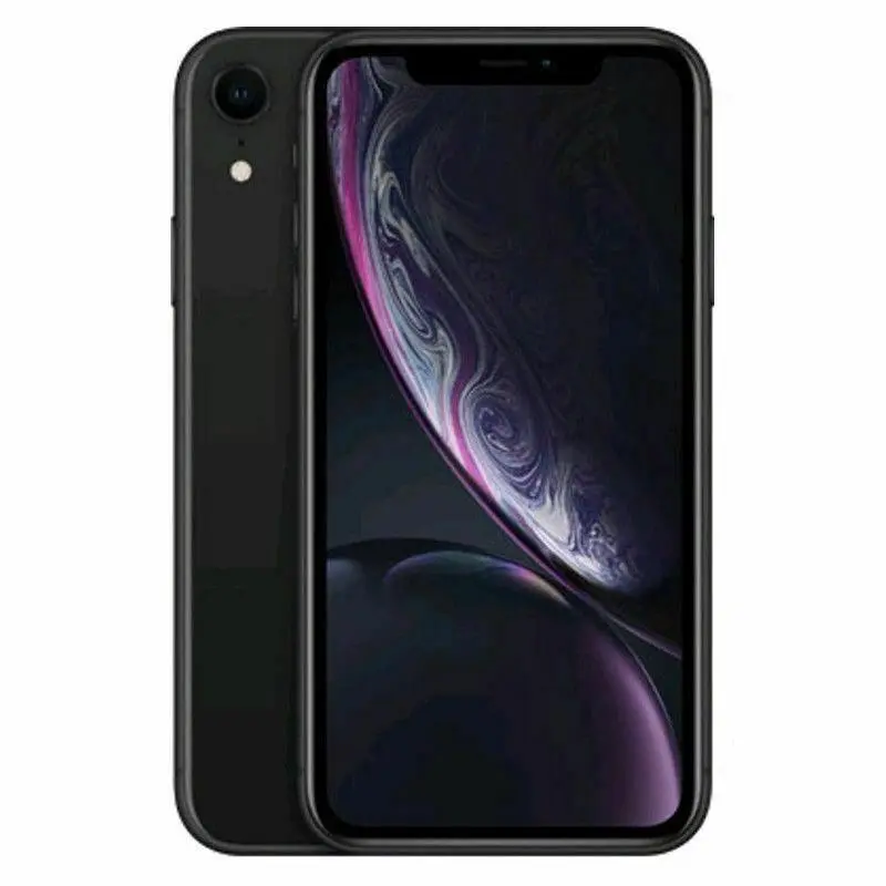 Refurbished iPhone Xr Black 64GB (Unlocked) - Good Condition with 1-Year Warranty by Plug - 87697 Refurbished iPhone Xr Black 64GB (Unlocked) - Good Condition with 1-Year Warranty by Plug - 87697
