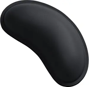 Mouse Wrist Rest, Ergonomic Memory Foam Wrist Rest for Computer Desk Pad, PU Leather Cushion.
