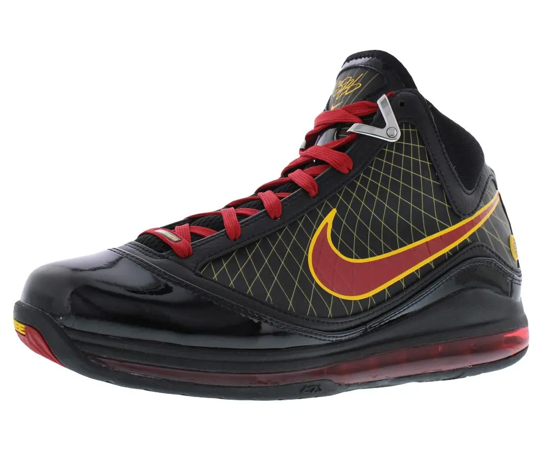 NIKE Lebron VII QS Unisex Basketball Shoes, Retro-Inspired High Top Performance Sneakers for the Court