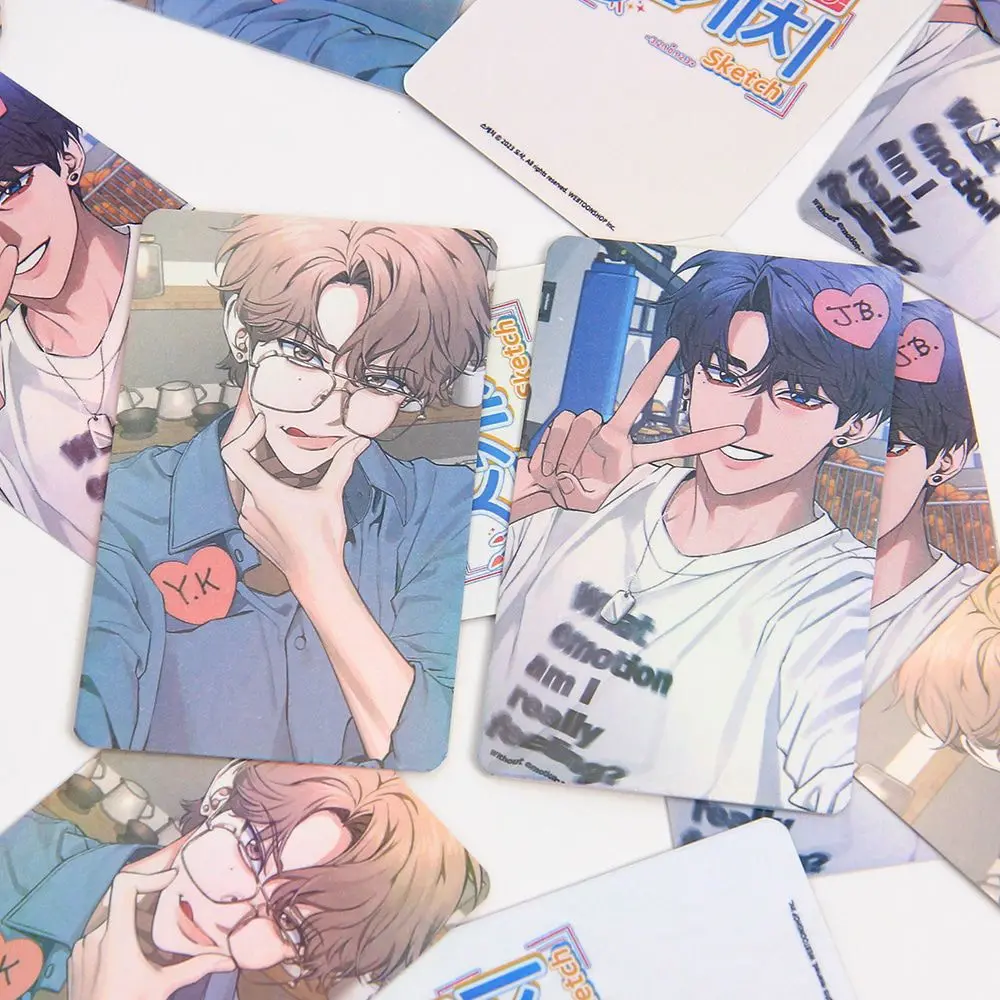 3-16 pcs Korean  manhwa Lomo Card  Cui Yijing , Li Tongbin Mini Postcard Photo Cards Fans Collection Photocards Gift