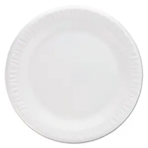 9 in. Concorde Non-Laminated Foam Plates - White 9 in. Concorde Non-Laminated Foam Plates - White