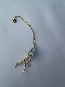 Jellyfish Keychain or Bag Charm - Unique Delicate Design for Keys and Bags - Versatile Accessory with Simple Elegance, Cute Keychains, Bag Charm Keychains