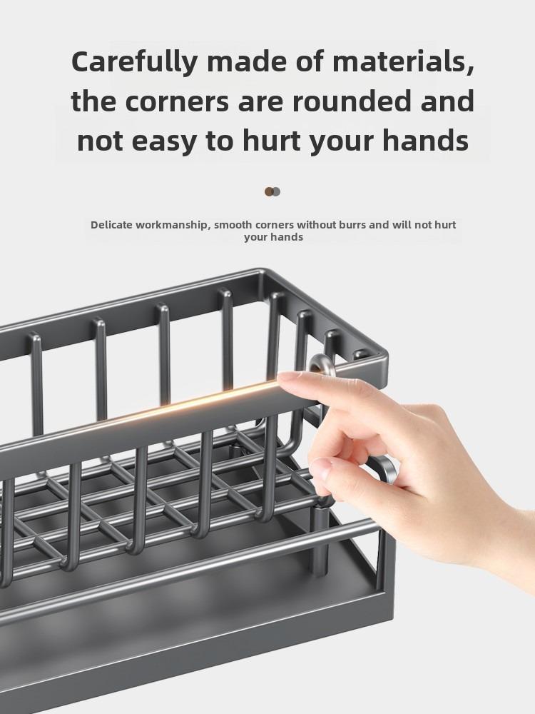 Accessories Kitchen Sink Drying Rack ,Metal Sponge Drain Holder,Multifunctional Storage Rack for Home, Storage Organizer, Household Essentials, Fall Decor, Kitchen Gadgets Accessories Kitchen Sink Drying Rack ,Metal Sponge Drain Holder,Multifunctional Storage Rack for Home, Storage Organizer, Household Essentials, Fall Decor, Kitchen Gadgets