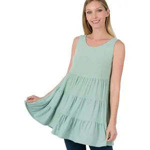 Seafoam Tiered Tank