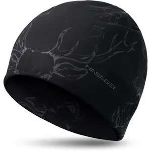 Beanies Skull Caps for Men, Women Warm Helmet Liner Cycling Cap Soft Lightweight Beanie Hat Antistatic Running Beanie