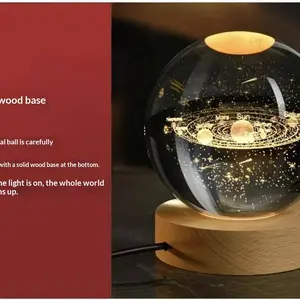 Crystal Wooden Base Dolphin Moon Toy, Creative Decorative Piece, Healing Gift for Boys and Girls, Birthday Present