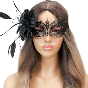 Black Masquerade Mask for Women