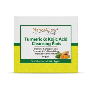 NanceGlow Turmeric & Kojic Acid Cleansing Pads