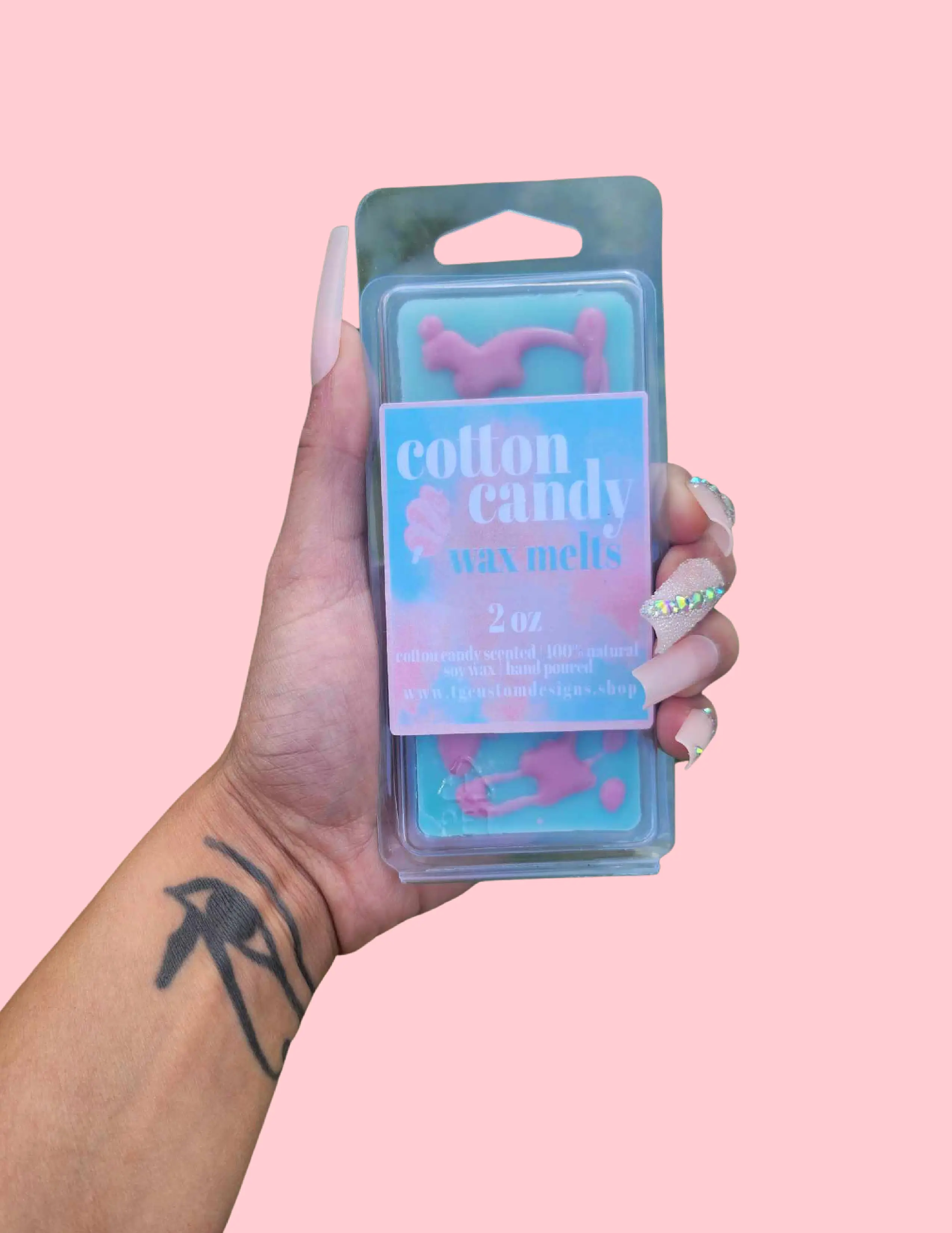 Cotton Candy Tart Bar | Wax Melts Cotton Candy Tart Bar | Wax Melts