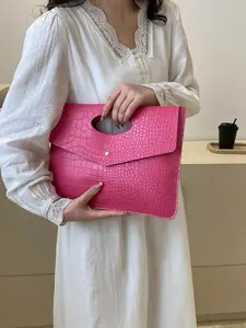 New Handbag Envelope Fashion Trendy Retro Korean Style Large Capacity Casual Bag, Stylish Fashionable Clutch Purse for Women
