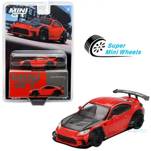 Mini GT 1:64 Toyota GR86 LB Nation Red #885 Mini GT 1:64 Toyota GR86 LB Nation Red #885