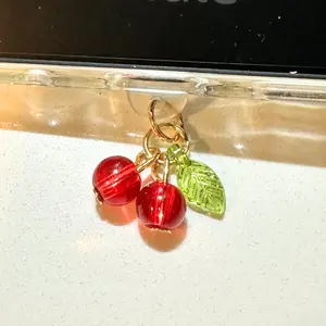 Cherry Charm for Kindle, Kobo, Ereader, Tablets and Phone - Summer Fruit Dust Plug Accessories