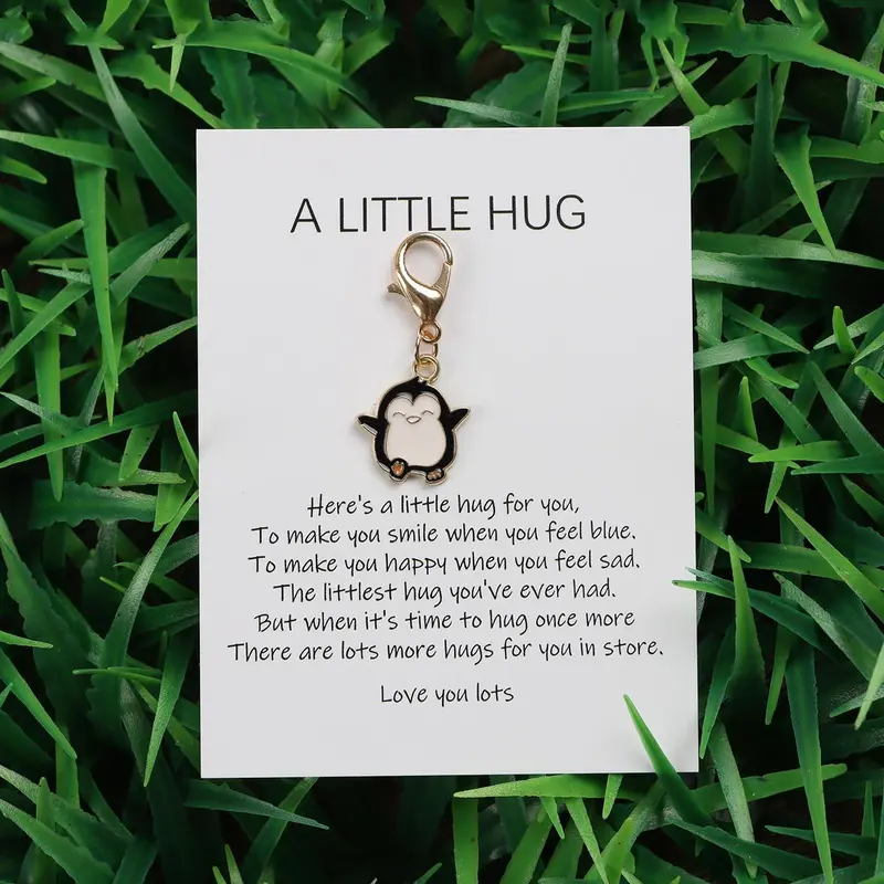 Cute Cartoon Penguin Design Charms Keychain, Gifts for Her, Fashionable Keychain for Women & Men, Trendy All-match Keychain for Birthday Gift, Keychain Kawaii, Cute Keychains