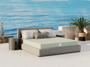 Mielmoon Waterproof Foam Mattress 7 Inch All Weather Mattress Double Sided Multipurpose Use  Bedwetting, Kids & Outdoor Friendly
