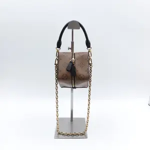 Pre-owned Louis Vuitton Coated Canvas Shoulder Bags Square Mini Reverse Monogram Shoulder Bag T10383610
