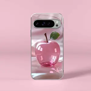 Pink crystal fruit for【Google Pixel 9 Pro Xl】light luxury electroplated glass case, making you different---975
