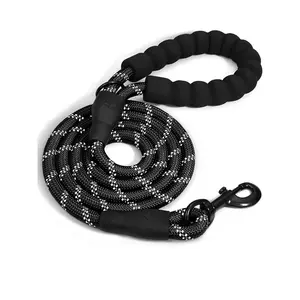 Reflective Dog Leash | Comfortable Padded Handle - Ideal for Small, Medium, and Large Dogs
