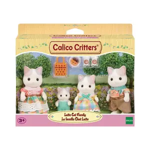 Calico Critters Latte Cat Family
