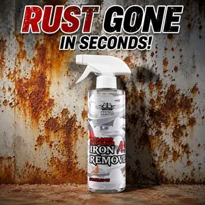 Heavy-Duty Fast-Acting Rust Remover, Deep Rust Corrosion & Oxidation Eliminator, Metal Shine & Smooth Surface Restorer, Ideal for Automotive & Industrial Equipment Cleaning